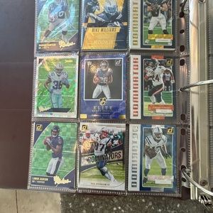 Signature, Jersey, and shiny cards used
